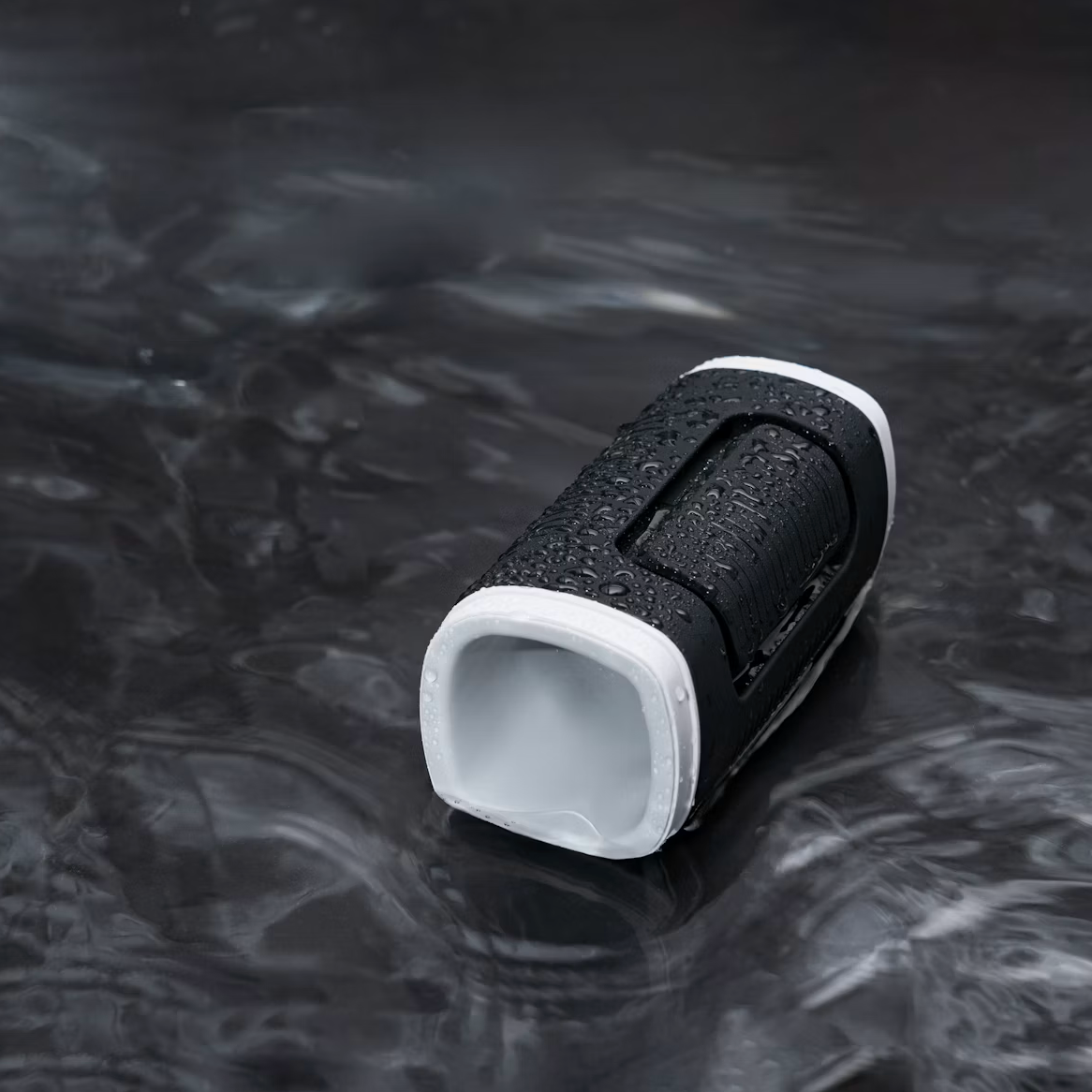 Black and white male sex toy