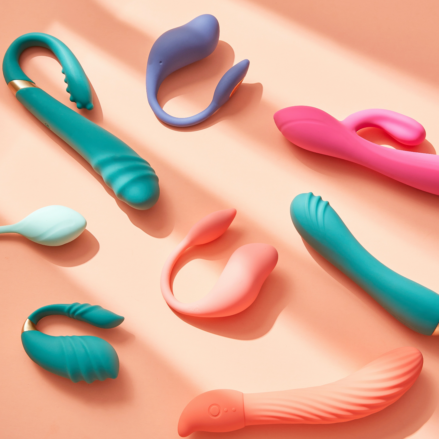 Close up on vibrators for women
