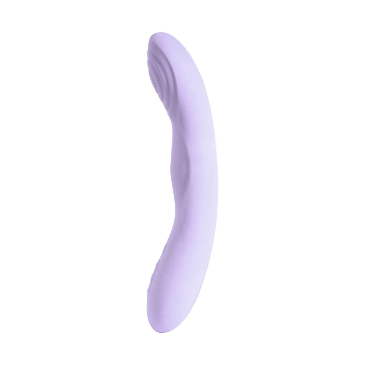 Svakom Selena Pastel Lilac vibrator with smooth, curved design and pastel purple color, suitable for personal pleasure use.