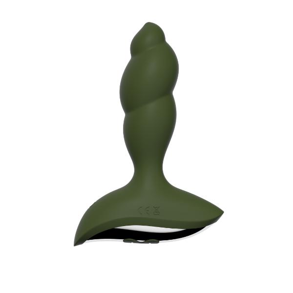 Wonderland Renard Rechargeable Green flashlight with compact design and adjustable focus, suitable for outdoor and emergency use.