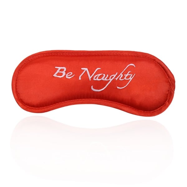 Red 5-piece Be Naughty bondage set by Ideal Leather with straps and cuffs for BDSM role play.