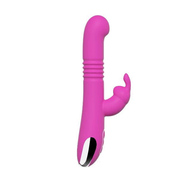 Wonderland Aurora Rechargeable Pink LED flashlight with sleek pink body and compact design, ideal for outdoor and emergency use.