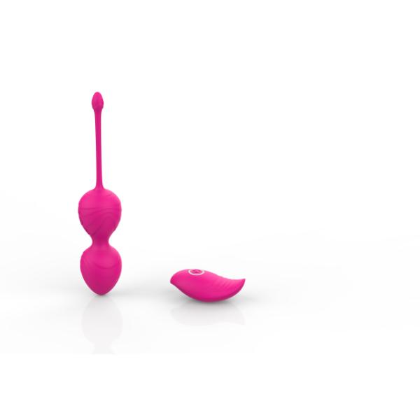 Wonderland Pearl Rechargeable Hot Pink vibrator with smooth surface and ergonomic design for comfortable use.