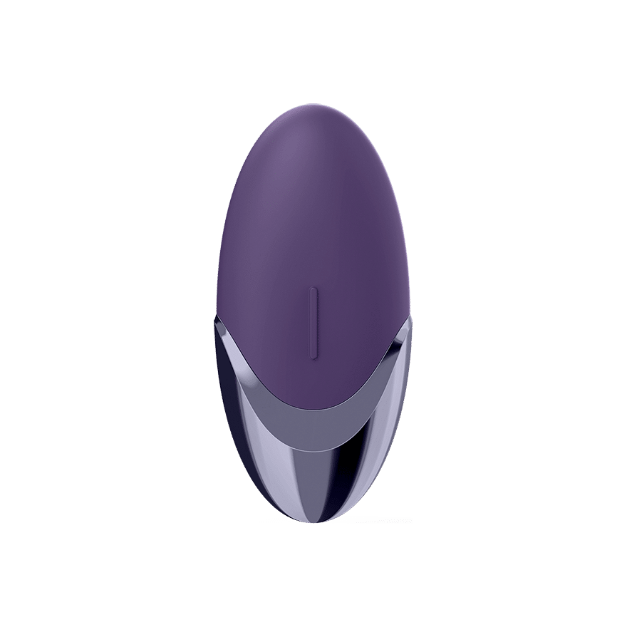 Satisfyer Purple Pleasure Violet adult pleasure device with ergonomic design and vibrant purple color.