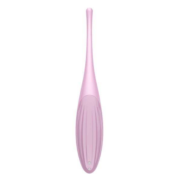 Satisfyer Twirling Joy sex toy with colorful twisting design and ergonomic shape for enhanced pleasure.