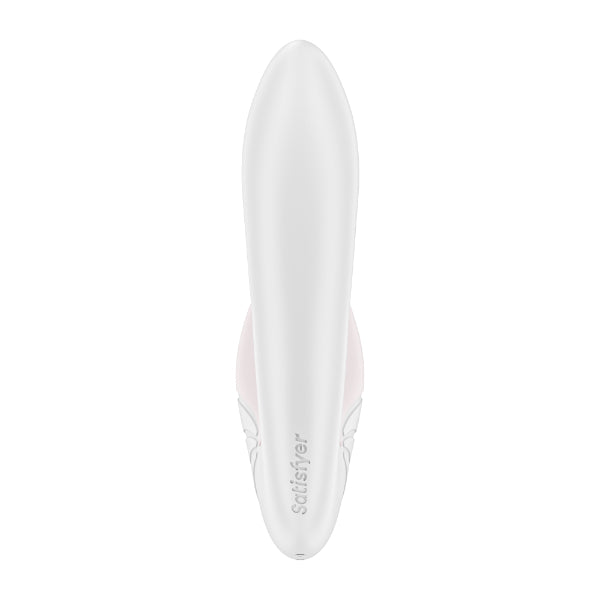 Satisfyer Supernova sexual wellness device with ergonomic design and textured surface for enhanced pleasure.