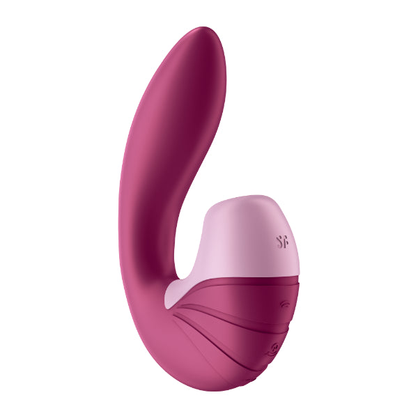 Satisfyer Supernova adult pleasure device with ergonomic design and multiple stimulation modes, shown in black color.