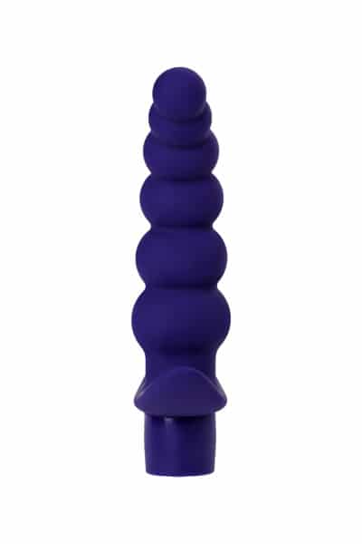Purple To Do Dandy Anal Vibrator by Luvland, showcasing the smooth, curved design and textured tip for targeted stimulation.