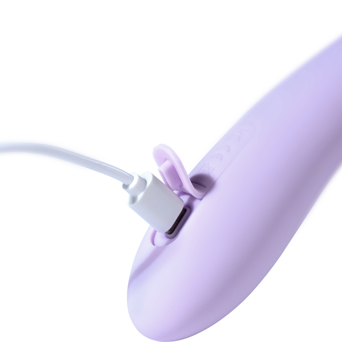 Svakom Selena Pastel Lilac personal massager with smooth curved design and pastel lilac color, suitable for intimate use.