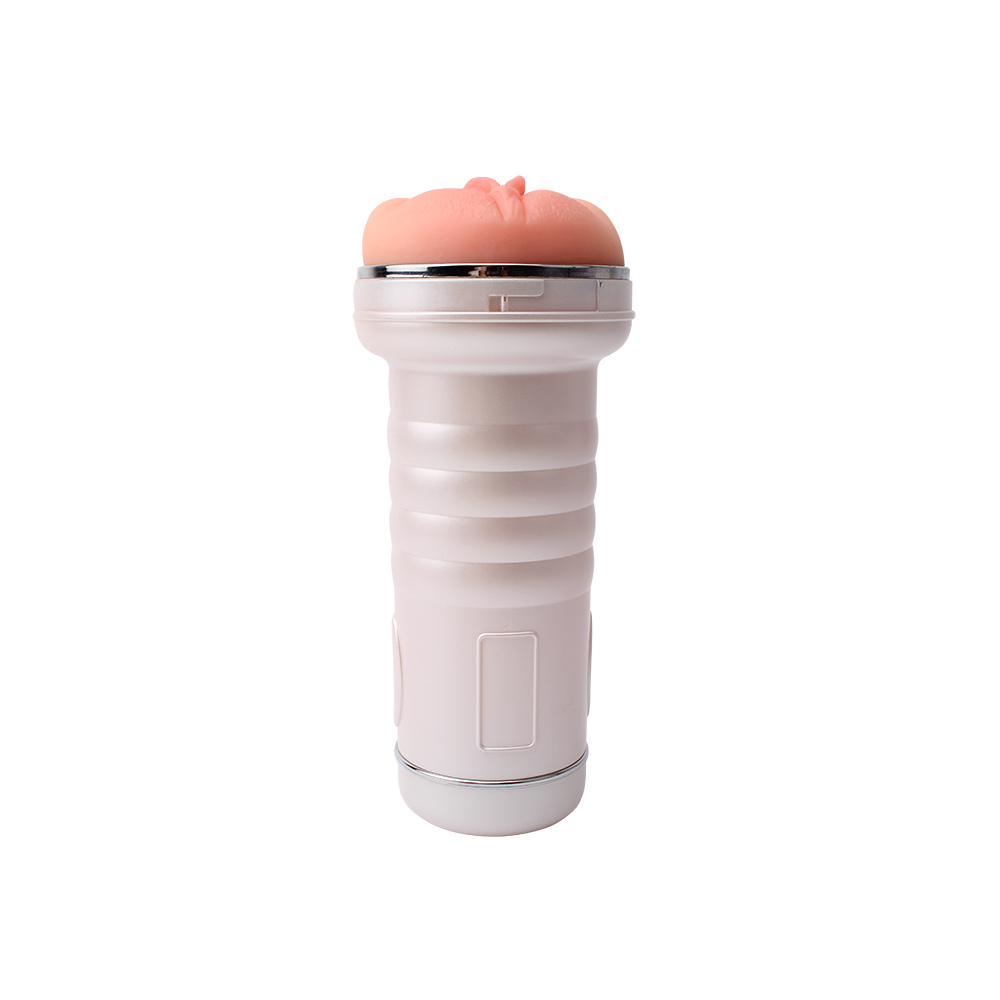 Luvland Dream Of Cup Pussy Addict adult toy with realistic design and pink color, shown in close-up view.