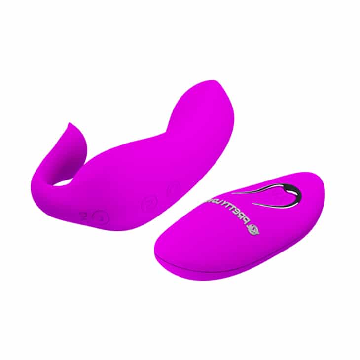 Pretty Love Tyler couples stimulator with remote control, compact and discreet intimate device for couples’ pleasure.