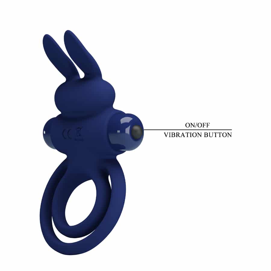 Pretty Love Darey Powerful Ring in blue, featuring a sleek design and vibrant color, ideal for stylish jewelry collection.