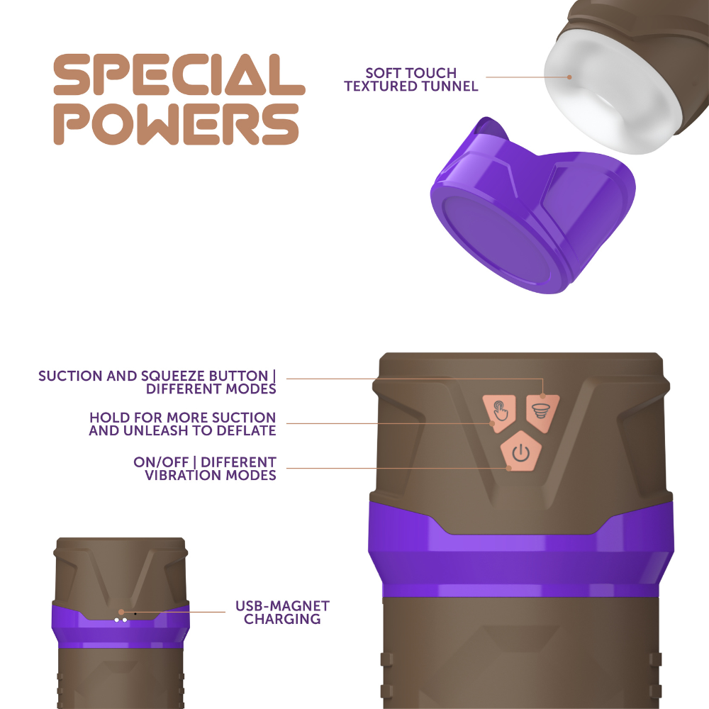 Shots Masturs Misty Steam Mistress Rechargeable vibrator with sleek design and adjustable settings, shown in a close-up view.