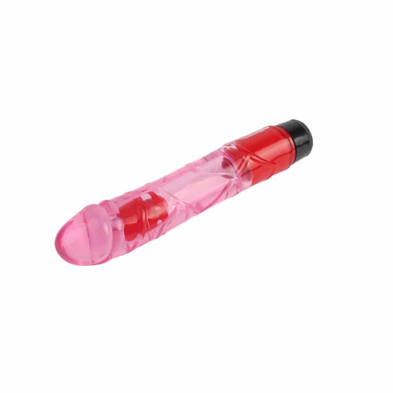 Chisa Basic Luv Theory 9-inch realistic vibe in skin tone with textured surface, designed for intimate pleasure.