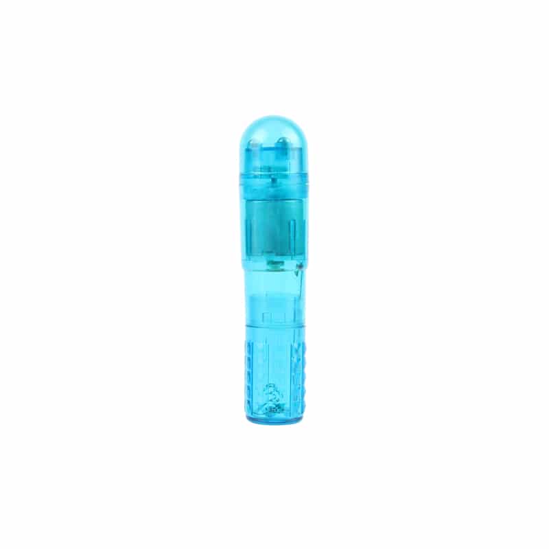 Chisa Basic Luv Theory The Ultimate Mini Massager in black with ergonomic handle and textured surface for targeted muscle relief
