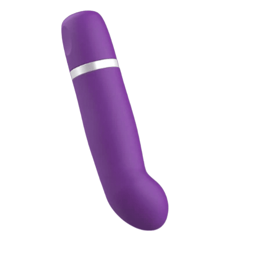 bSwish Bcute Classic Curve Purple personal massager with curved design and smooth purple surface for targeted stimulation