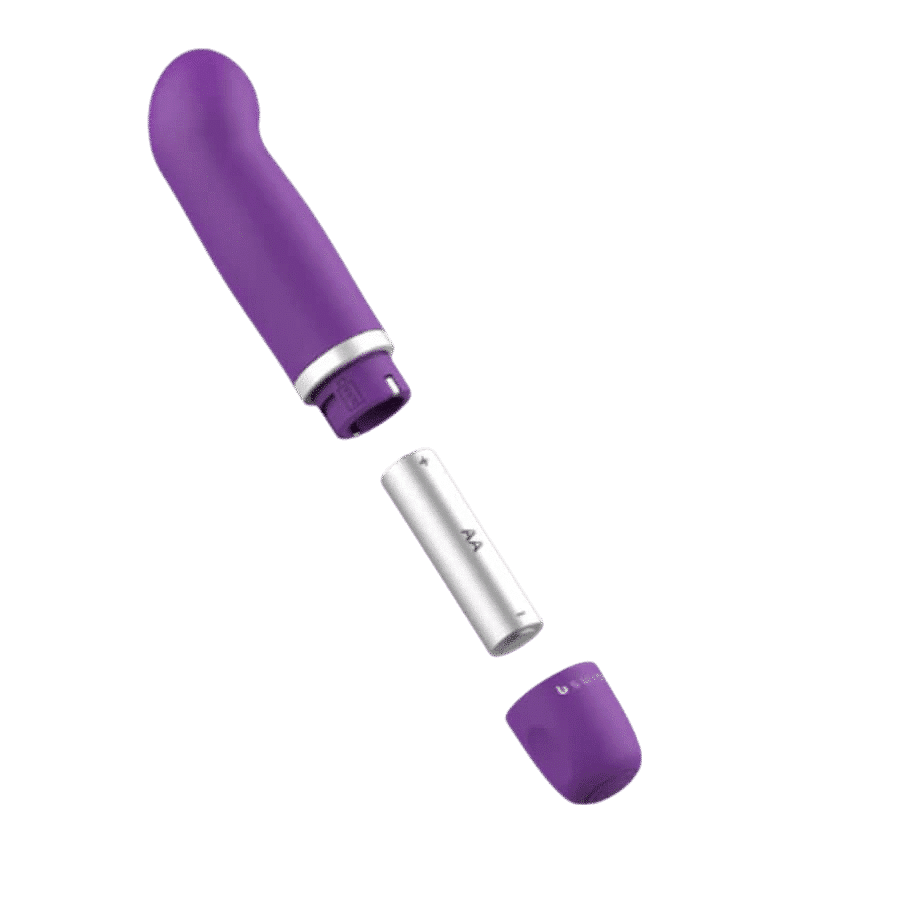 Purple Bcute Classic Curve by bSwish, a sleek personal pleasure toy with smooth curves and ergonomic design.