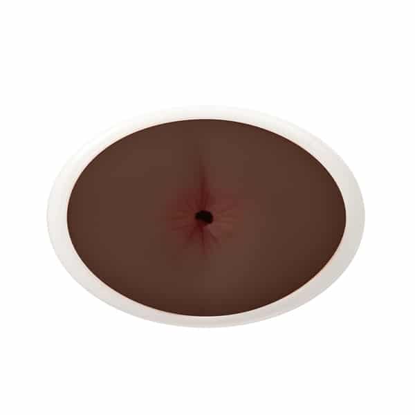 Dark Easy Rider Ass by Shots featuring a realistic silicone anal plug with textured design and ergonomic shape.