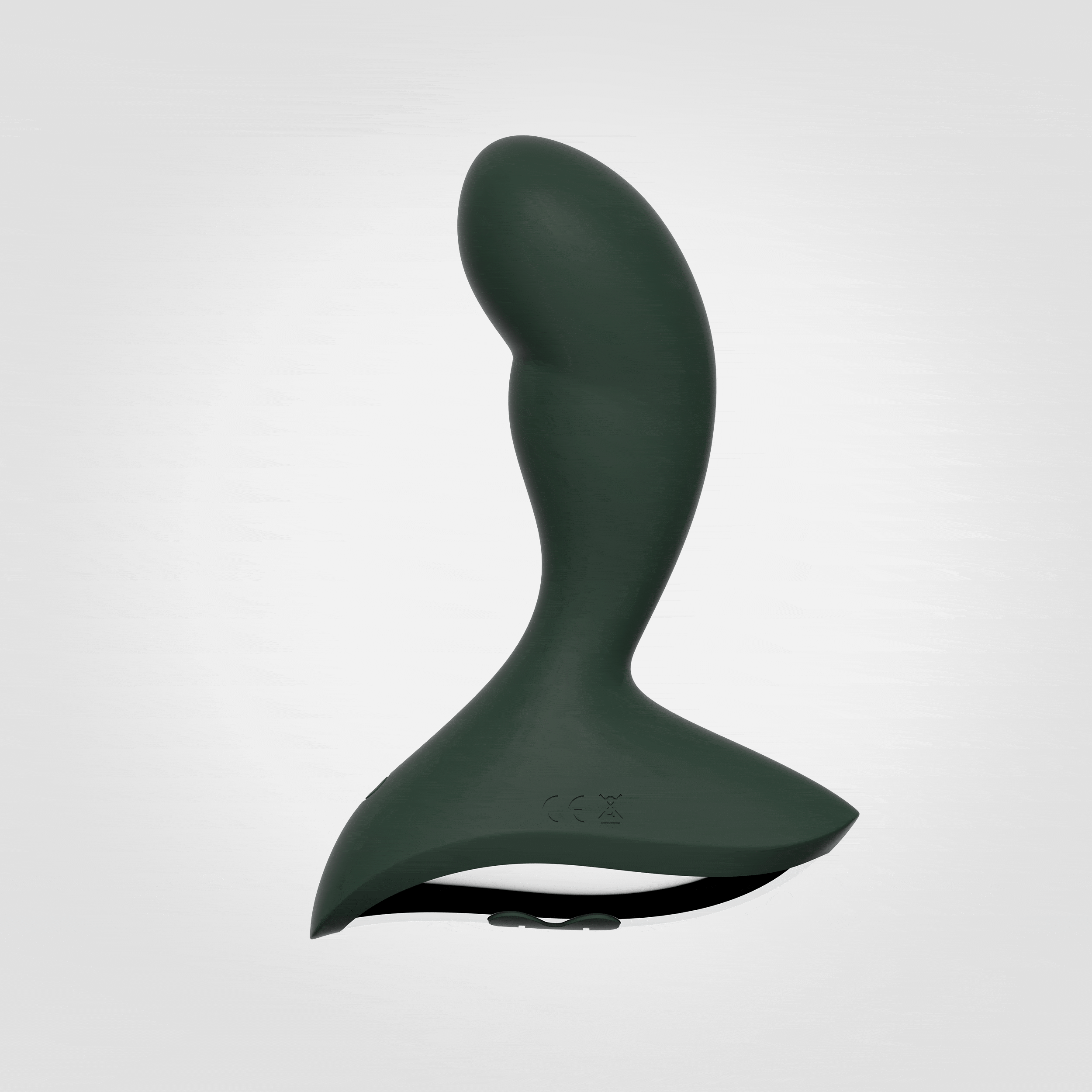 Wonderland Apollo Rechargeable Green flashlight with textured grip and compact design, displayed in a GIF showcasing its features.