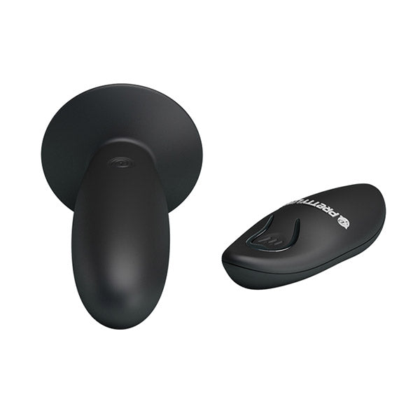 Wireless Pretty Love rechargeable butt plug in sleek design, suitable for comfortable anal stimulation and discreet use.