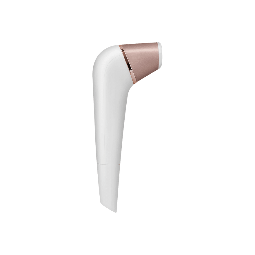 Satisfyer Number 2 personal massager with sleek design and ergonomic shape, shown in a close-up view.