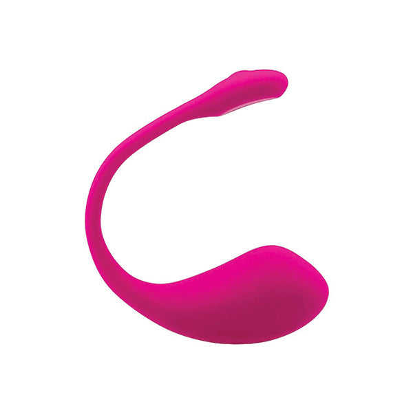 Lovense Lush 2 Bluetooth remote control vibrator, sleek design with textured surface, shown in close-up on a neutral background.