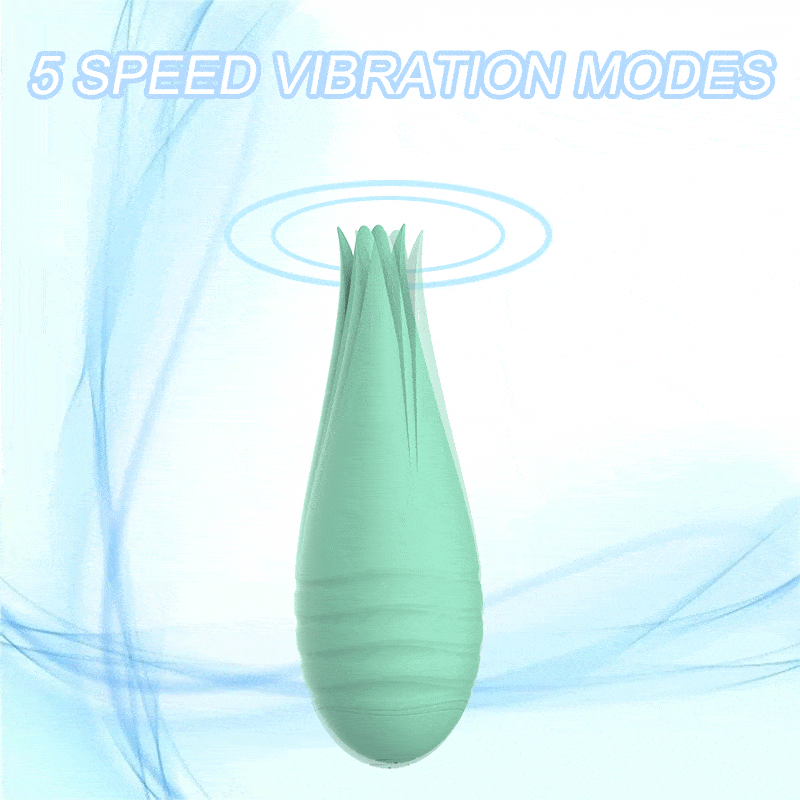 Wonderland Sunshine Rechargeable Green LED flashlight with ergonomic handle and bright illumination on a white background.