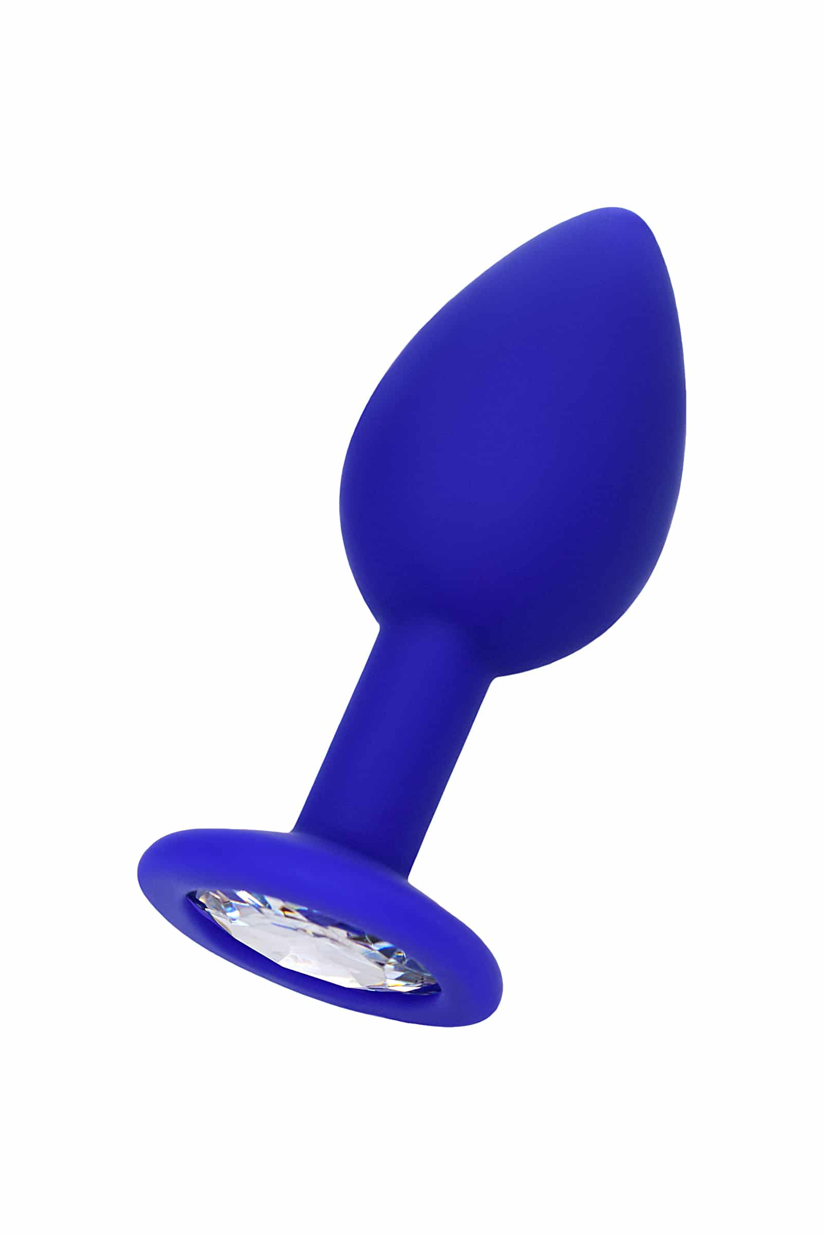 Luvland To Do Brilliant anal plug with smooth, clear silicone design and tapered tip for comfortable insertion.