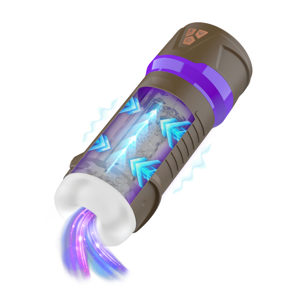 Shots Masturs Misty Steam Mistress rechargeable vibrator with smooth surface and ergonomic design for pleasure.