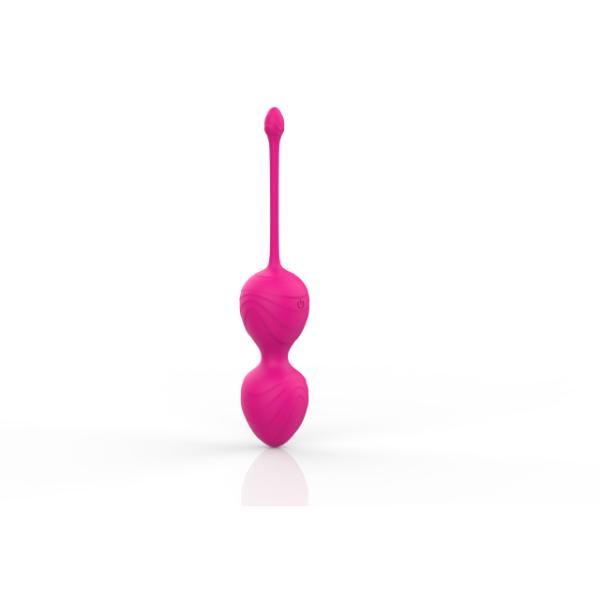 Wonderland Pearl Rechargeable Hot Pink vibrator with sleek design and smooth surface, ideal for personal pleasure and discreet use.