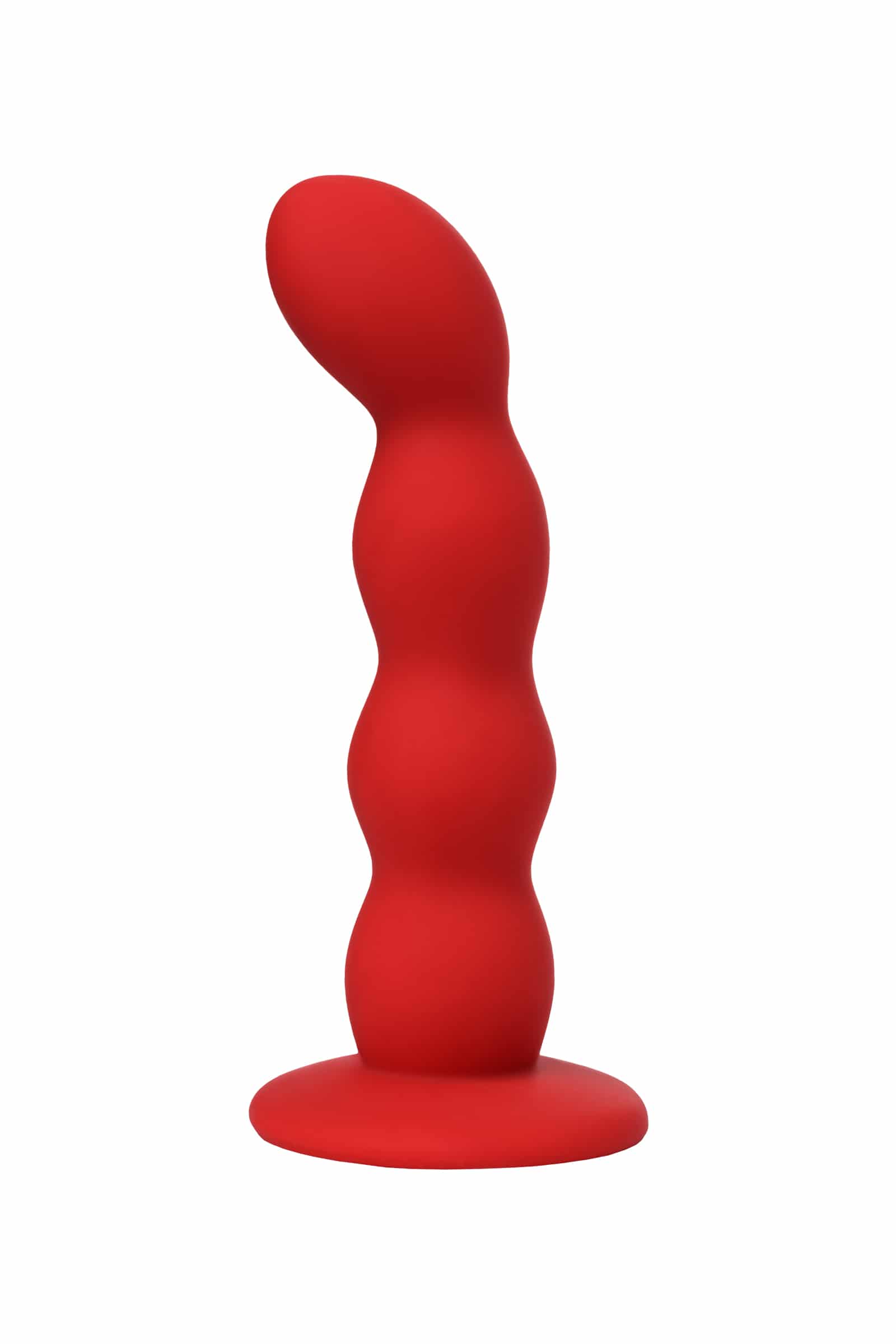 Luvland To Do Favorite Anal Wand in red, featuring smooth silicone surface and ergonomic design for comfortable use.