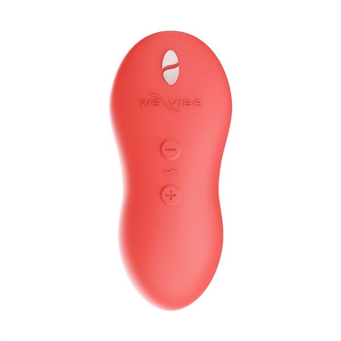 Luvland We Vibe Touch X Coral personal vibrator with smooth rounded shape and compact design, perfect for intimate pleasure.