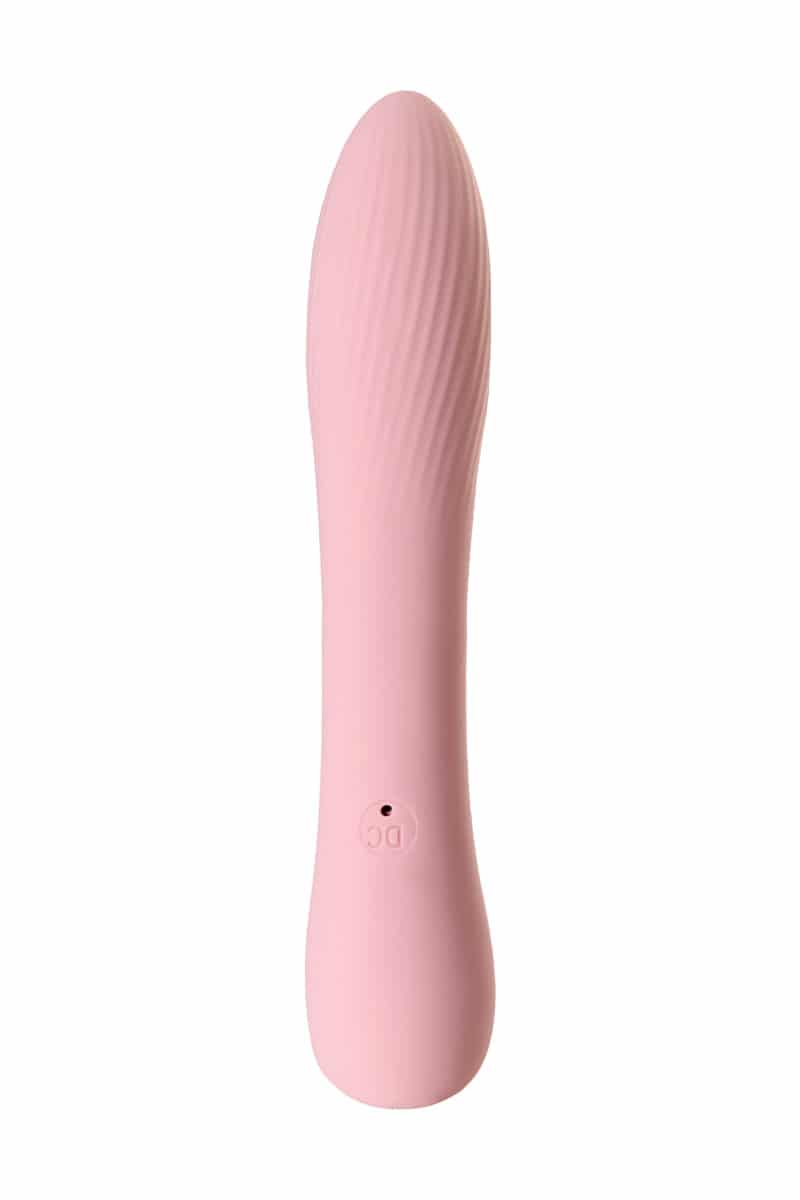 Luvland Physics Tesla G-Point Pink, a pink magnetic adult toy with textured surface and ergonomic design.