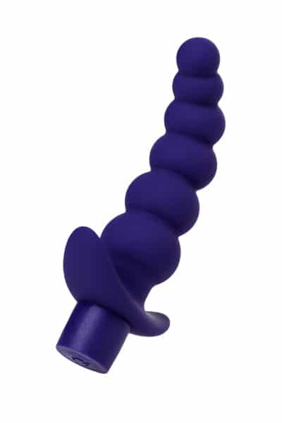 Purple To Do Dandy Anal Vibrator by Luvland, showing the smooth, curved silicone design for anal pleasure.