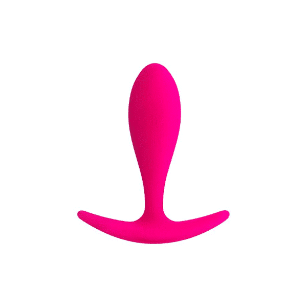 Pink To Do Hub anal plug by Luvland, smooth silicone sex toy with ergonomic design for comfortable use and easy handling.