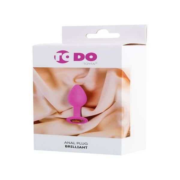 To Do Brilliant Anal Plug 6cm Pink  Luvland