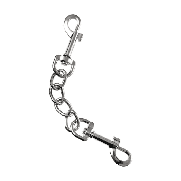 Red Anonymo wrist cuffs by Toyfa, adjustable leather restraints for cosplay or costume accessories, with buckle closures.