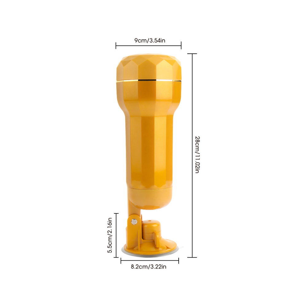 Chisa Mx Signature Ella realistic vagina cup, rechargeable sex toy with detailed design for adult pleasure.