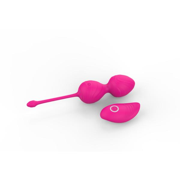 Wonderland Pearl Rechargeable Hot Pink personal massager with smooth design and discreet charging port, ideal for relaxation and pleasure.