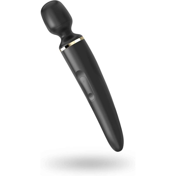 Satisfyer Wand-er Women personal massager with ergonomic handle and soft silicone head for gentle sensual stimulation
