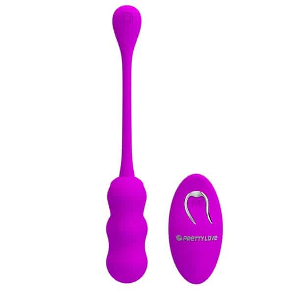 Pretty Love Leshy wireless rechargeable egg vibrator with smooth, compact design for intimate pleasure.