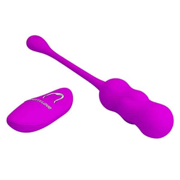 Pretty Love Leshy Wireless Egg rechargeable intimacy vibrator with smooth surface and compact design, ideal for discreet pleasure.