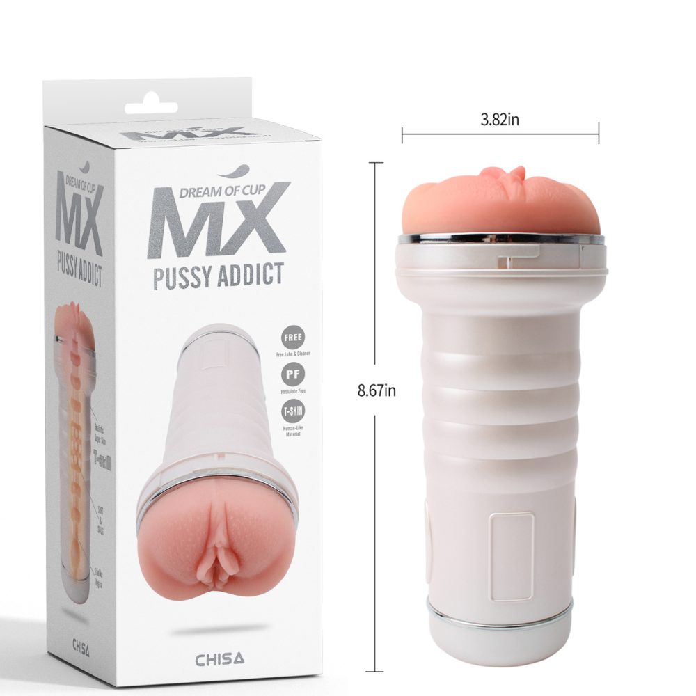 Luvland Dream Of Cup Pussy Addict sex toy with realistic design and soft texture, shown in the image.
