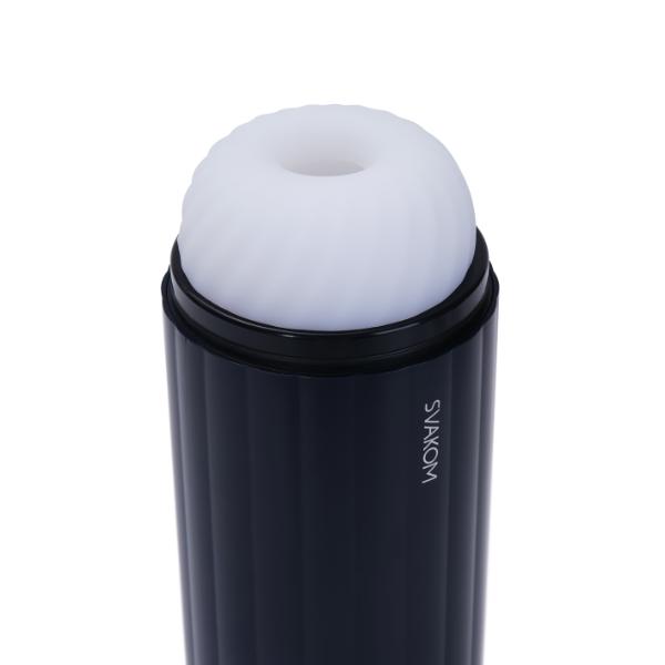 Svakom Sam Neo 2 Pro dark blue adult pleasure toy with sleek design and ergonomic shape for comfort and stimulation.