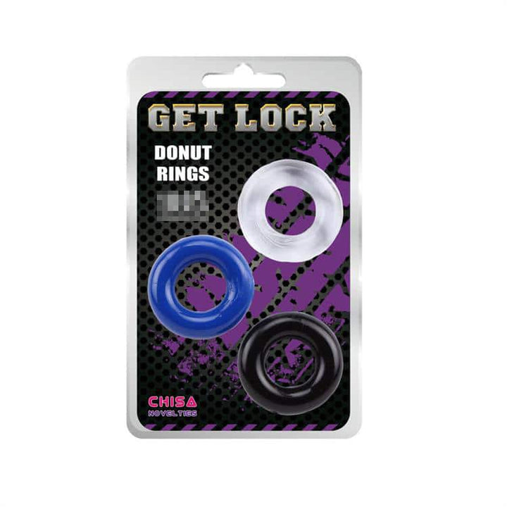 Chisa Gk Power Donut Rings-Assorted 3 Pack – Luvland