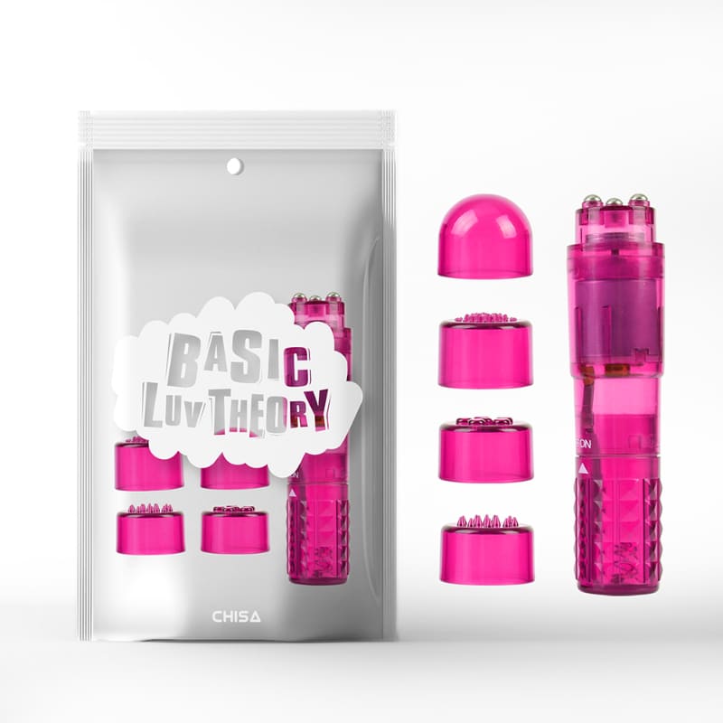 Chisa Basic Luv Theory The Ultimate Mini Massager in compact design, perfect for targeted muscle relief and relaxation.