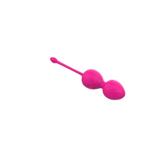 Wonderland Pearl Rechargeable Hot Pink vibrator with smooth surface and ergonomic design for intimate pleasure.
