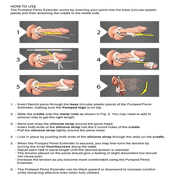 Black penis extender by Luvland with textured design and adjustable strap for enhanced comfort and fit.