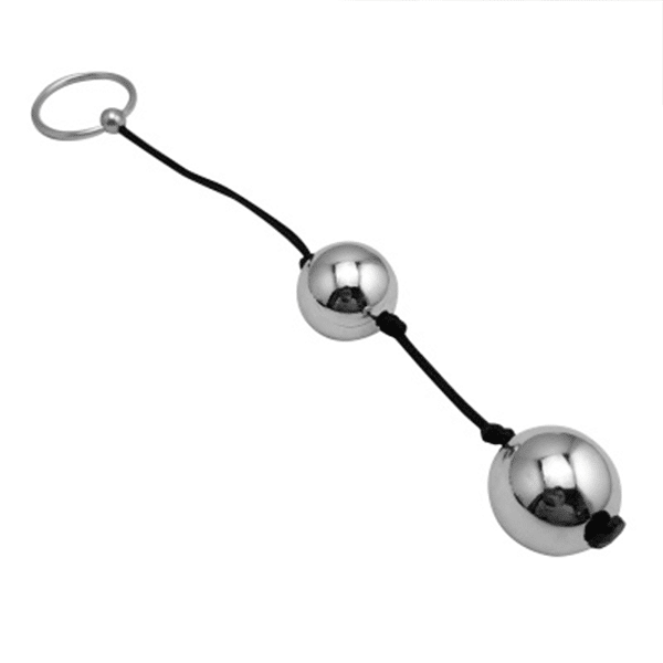 Funny Steel Balls 25mm by Funny Steel, showing shiny metal balls with a smooth surface in a close-up view.