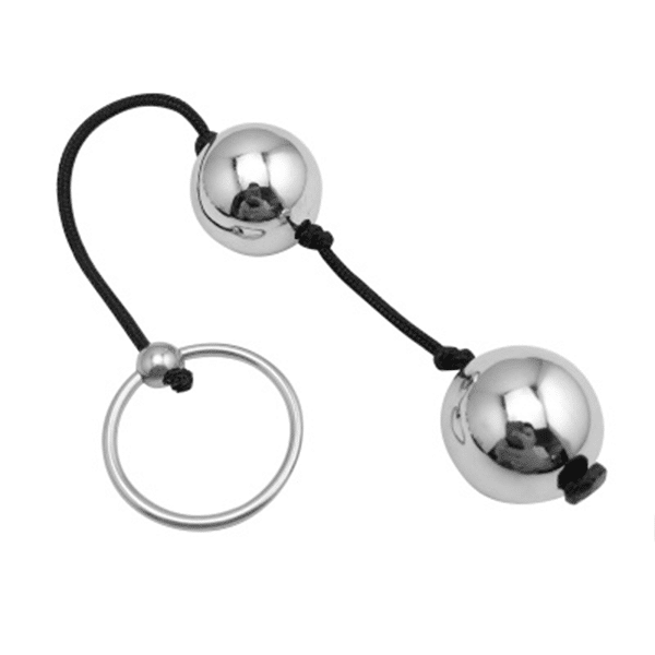 Funny Steel Balls 30mm from Funny Steel, shiny metal spheres with smooth surfaces for decorative or playful use.
